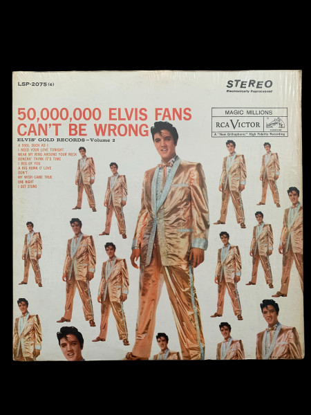 Elvis Presley – 50,000,000 Elvis Fans Can't Be Wrong (Elvis' Gold