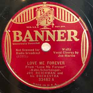 Joe Reichman And His Orchestra - Love Me Forever / The Gaucho  album cover