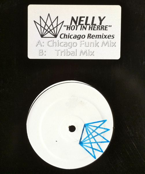 Nelly, Hot in Herre, 12 Single Play Vintage Record, LP in vinile