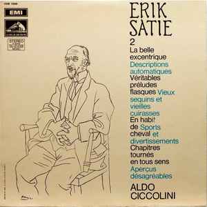 Aldo Ciccolini - Erik Satie 2 album cover