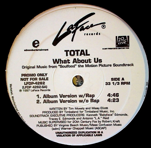Total – What About Us (1997, Vinyl) - Discogs