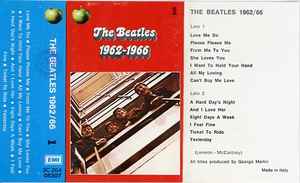 The Beatles – 1962-1966 (1973, Cassette) - Discogs