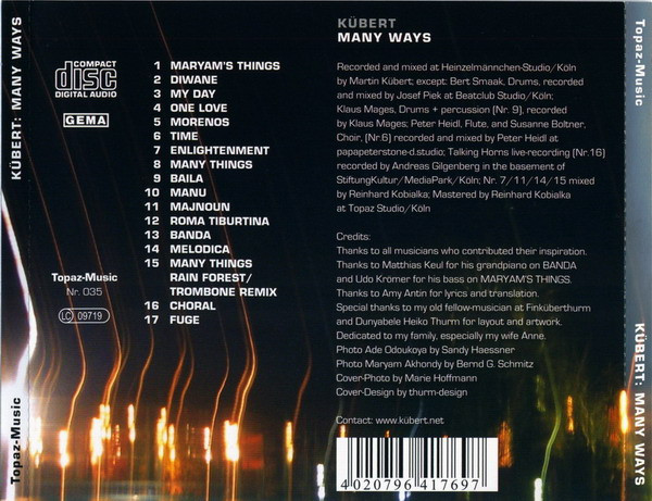 last ned album Kübert - Many Ways