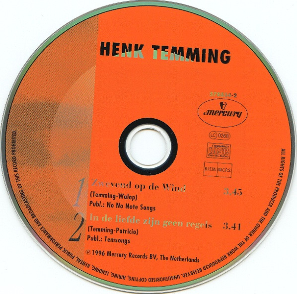 last ned album Henk Temming - Zwevend Op De Wind