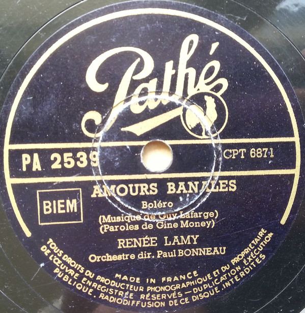 télécharger l'album Renée Lamy - La Seine Amours Banales