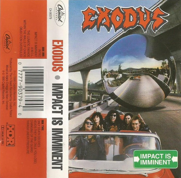 Exodus – Impact Is Imminent (1990, Cassette) - Discogs