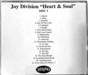 Joy Division – Heart & Soul (2001, CDr) - Discogs