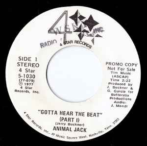 Animal Jack - Gotta Hear The Beat album cover