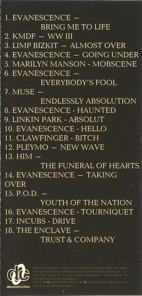 baixar álbum Various - Evanescence Show