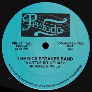 Nick Straker Band - A Little Bit Of Jazz / Straight Ahead album cover