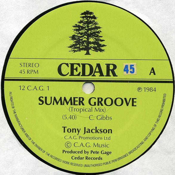 Tony Jackson – Summer Groove