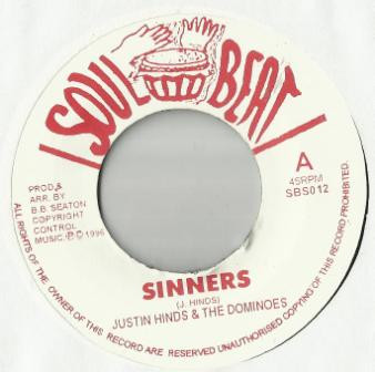 ladda ner album Justin Hinds & The Dominoes - Sinners