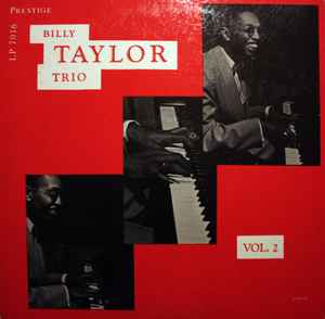 Billy Taylor Trio – Billy Taylor Trio Vol. 2 (1955, Vinyl) - Discogs