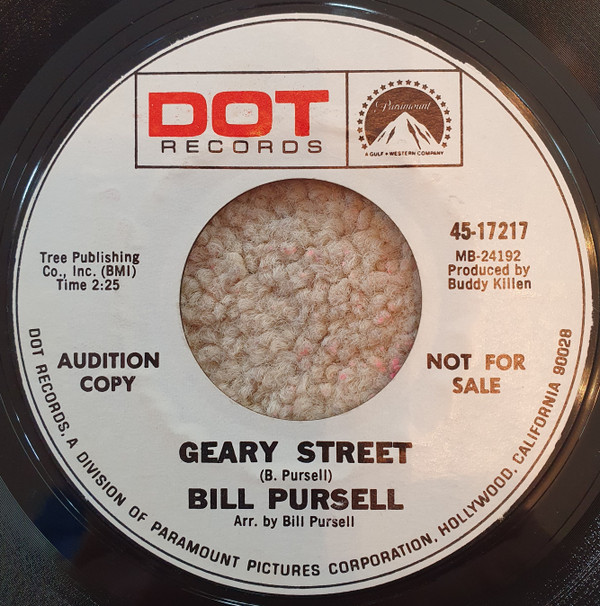 last ned album Bill Pursell - Geary Street