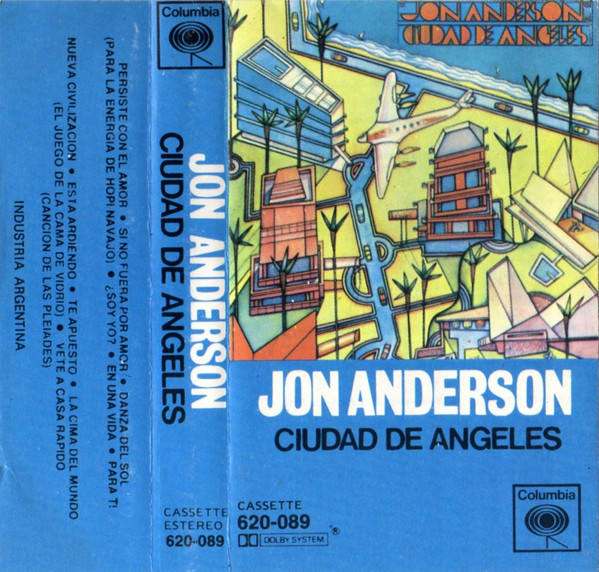 In the City Of Angels - Jon Anderson *Shrink Wrap* – Paul's Boutique Records