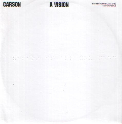 Warner Music Records 1998 Carson Up And Down 7" Vinyl 