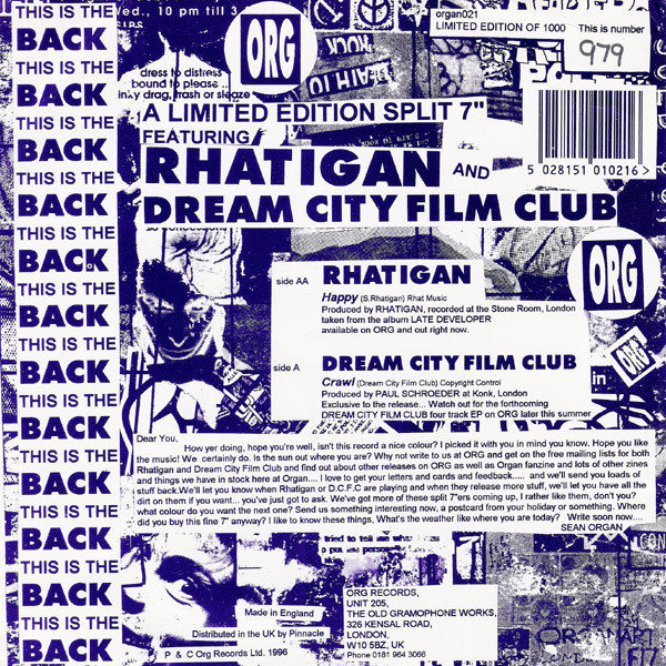 ladda ner album Dream City Film Club Rhatigan - Dream City Film Club Rhatigan