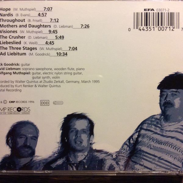 last ned album Mick Goodrick, David Liebman, Wolfgang Muthspiel - In The Same Breath