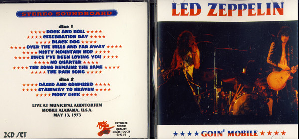 Led Zeppelin – Goin' Mobile (CDr) - Discogs