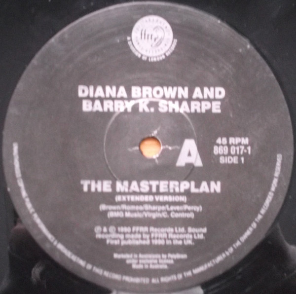 Diana Brown & Barrie K Sharpe - The Masterplan | Releases | Discogs