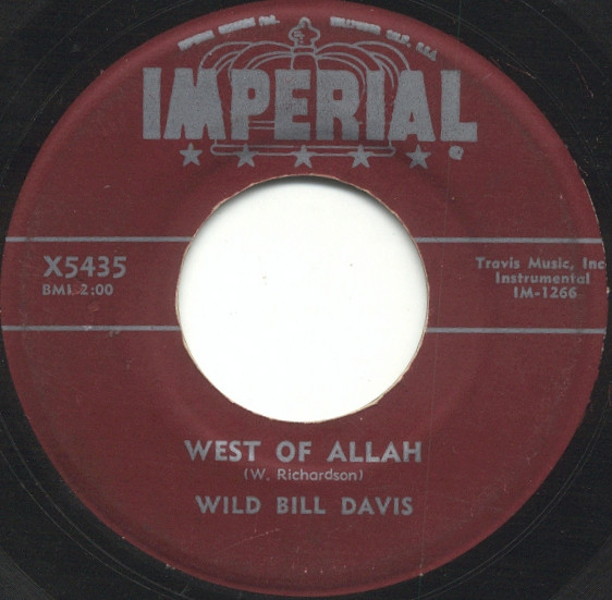 baixar álbum Wild Bill Davis - West Of Allah Wild Blues