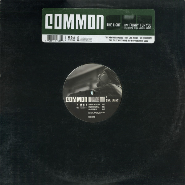 Common – The Light / The 6th Sense (Something U Feel) (2000, CD 