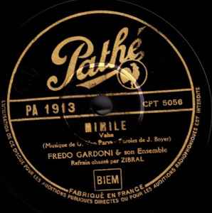 Fredo Gardoni & Son Ensemble - Mimile / Ça C'est Passé Un Dimanche album cover