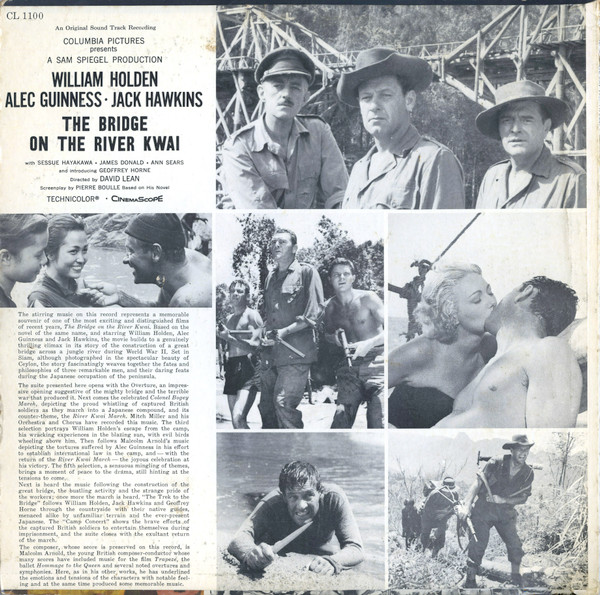 Malcolm Arnold - The Bridge On The River Kwai | Columbia (CL 1100) - 2