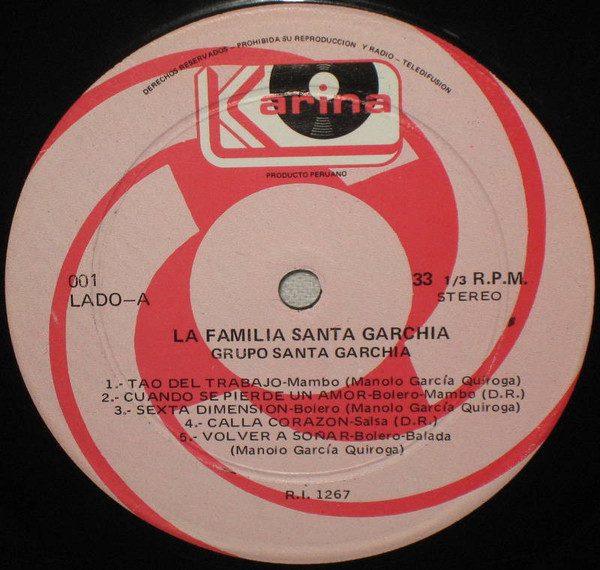 lataa albumi La Familia Santa Garchia - Grupo Santagarchia