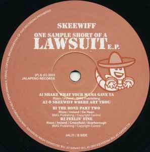 Skeewiff - One Sample Short Of A Lawsuit E.P. album cover