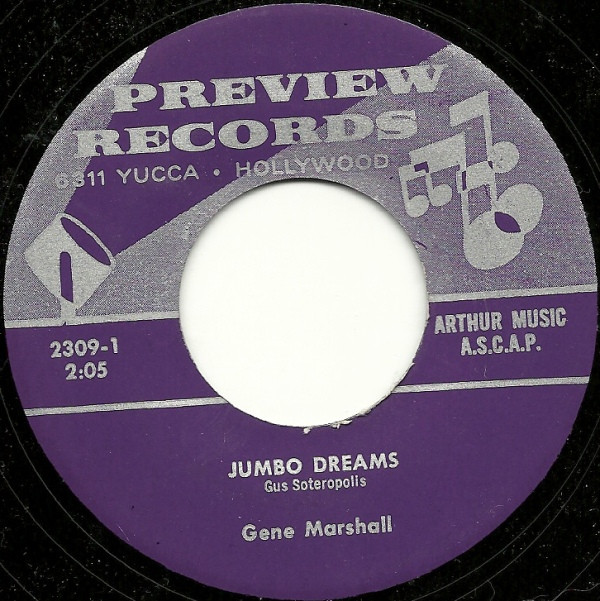Album herunterladen Gene Marshall - Jumbo Dreams United Nations