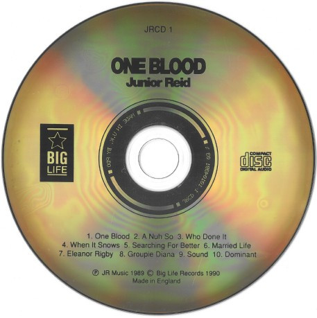 Junior Reid – One Blood (1989, Vinyl) - Discogs