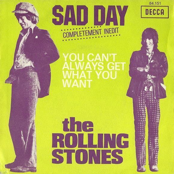 The Rolling Stones – Sad Day (1973, Vinyl) - Discogs