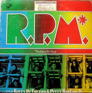 Barry De Vorzon - R.P.M. (The Original Motion Picture Soundtrack) album cover