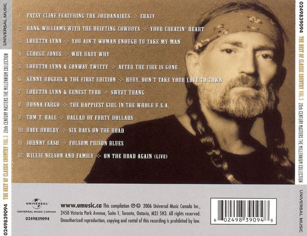 baixar álbum Various - The Best Of Classic Country Vol 3