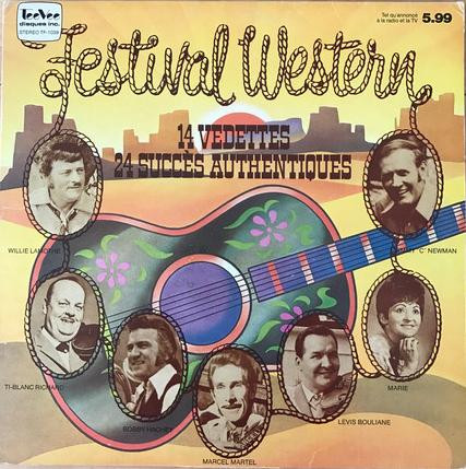 Various - Festival Western: 14 Vedettes 24 Succès Authentiques | Tee Vee Disques Inc. (TF-1039) - main