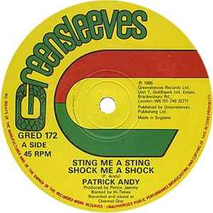 Sting Me A Sting Shock Me A Shock / Every Posse Get Ready - Patrick Andy / Tonto Irie