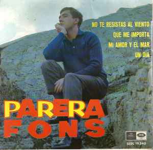 Antoni Parera Fons - No Te Resistas Al Viento album cover