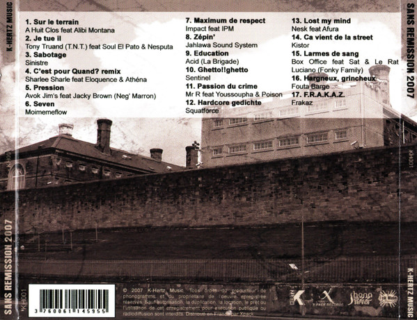 télécharger l'album Various - Sans Rémission 2007