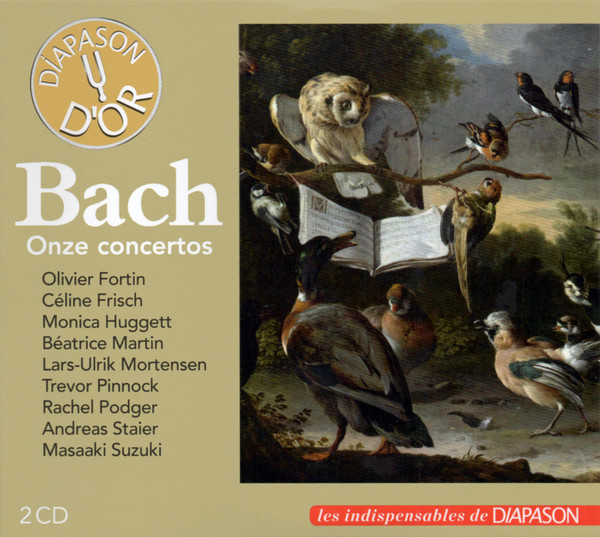 baixar álbum Bach, Olivier Fortin, Céline Frisch, Monica Huggett, Béatrice Martin, LarsUlrik Mortensen, Trevor Pinnock, Rachel Podger, Andreas Staier, Masaaki Suzuki - Onze Concertos