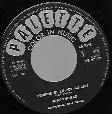 last ned album José Thomas - Perrine Et Le Pot Au Lait