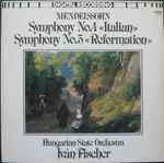 Cover of Symphony No.4 <<Italian>>, Symphony No.5 <<Reformation>> , 1983, Vinyl