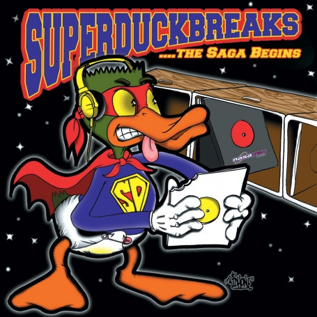 The Turntablist – Superduckbreaks The Saga Begins (1996, Vinyl 