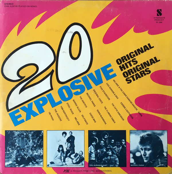télécharger l'album Various - 20 Explosive Hits by 20 Original Stars