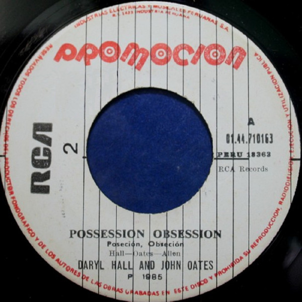 Daryl Hall John Oates - Possession Obsession | Releases | Discogs