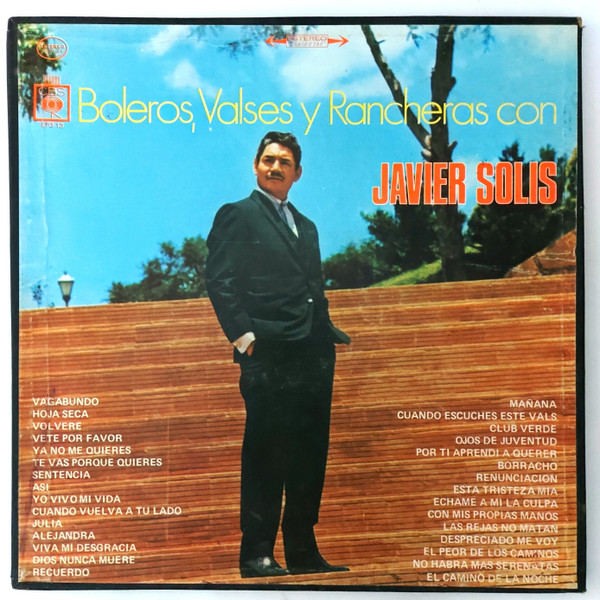 Javier Solís – Boleros Valses Y Rancheras Con Javier Solis (Box set, Vinyl)  - Discogs