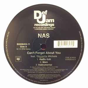 Nas Can t Forget About You 2007 Vinyl Discogs