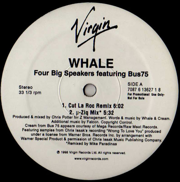 descargar álbum Whale - Four Big Speakers Crying At Airports