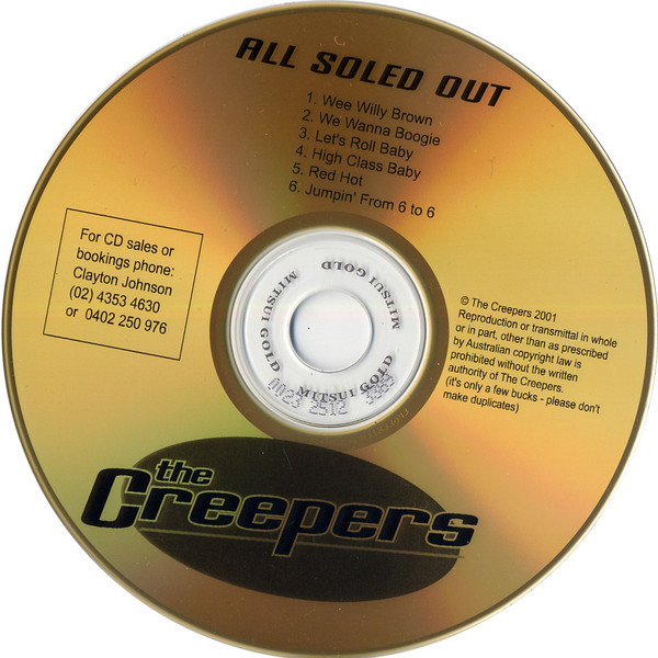 last ned album The Creepers - All Soled Out