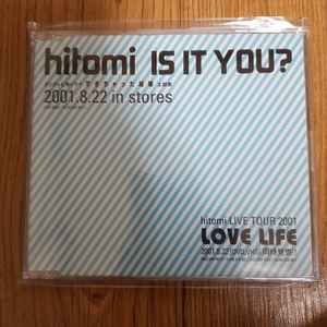 Hitomi – Is It You? (2001, CD) - Discogs